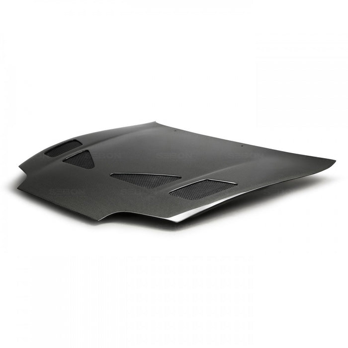 Seibon TR-Style Carbon Fiber Hood For 1993-1998 Toyota Supra