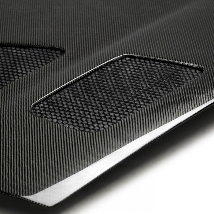 Seibon TR-Style Carbon Fiber Hood For 1993-1998 Toyota Supra