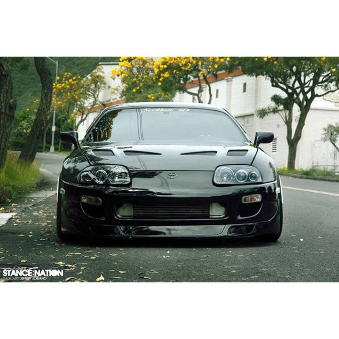 Seibon TR-Style Carbon Fiber Hood For 1993-1998 Toyota Supra