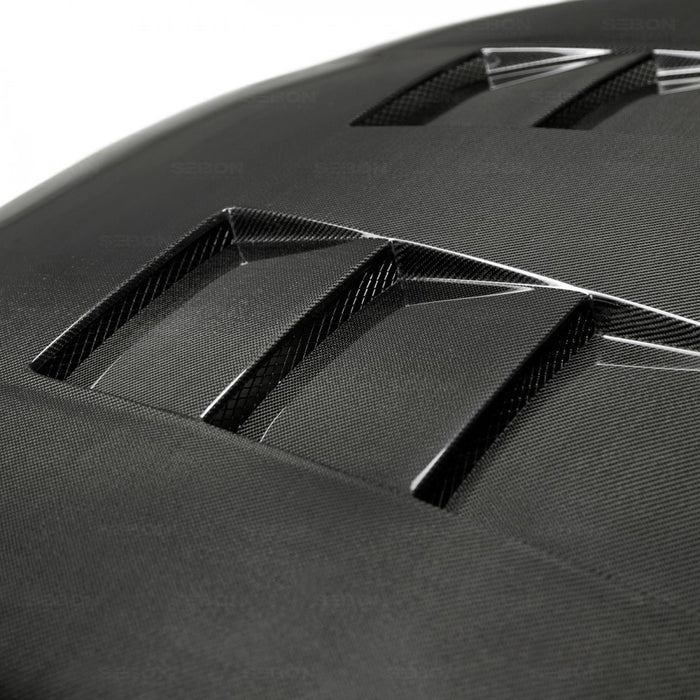 Seibon TS-Style Carbon Fiber Hood For 1993-1998 Toyota Supra