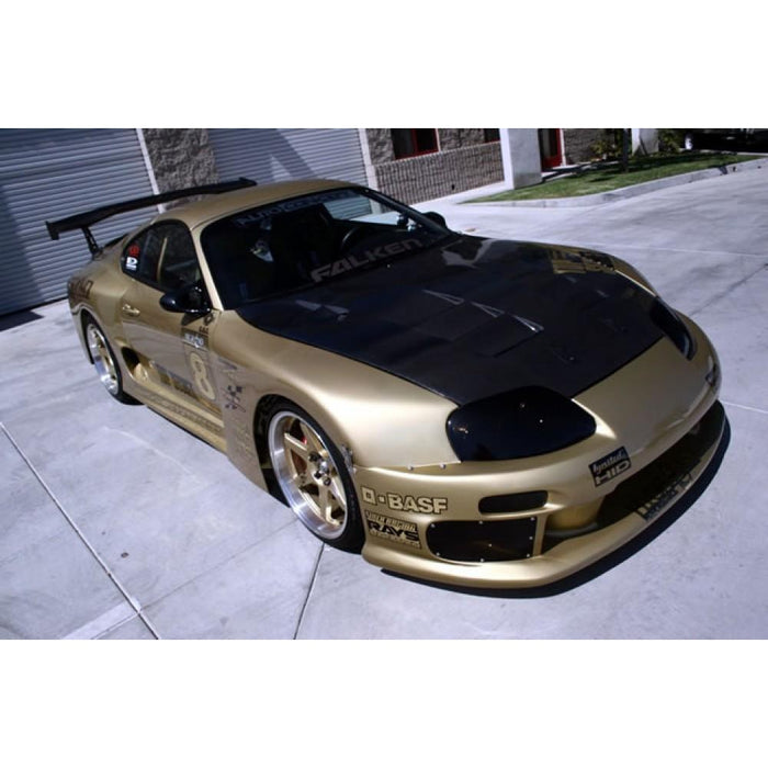 Seibon TS-Style Carbon Fiber Hood For 1993-1998 Toyota Supra