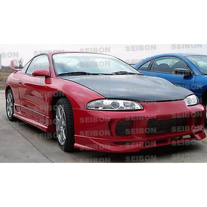 Seibon OEM-Style Carbon Fiber Hood For 1995-1999 Mitsubishi Eclipse