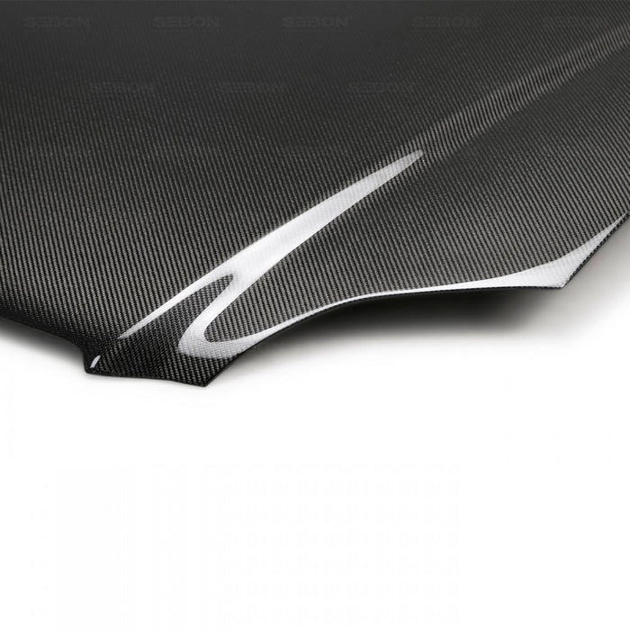 Seibon OEM-Style Carbon Fiber Hood For 1996-1998 Honda Civic