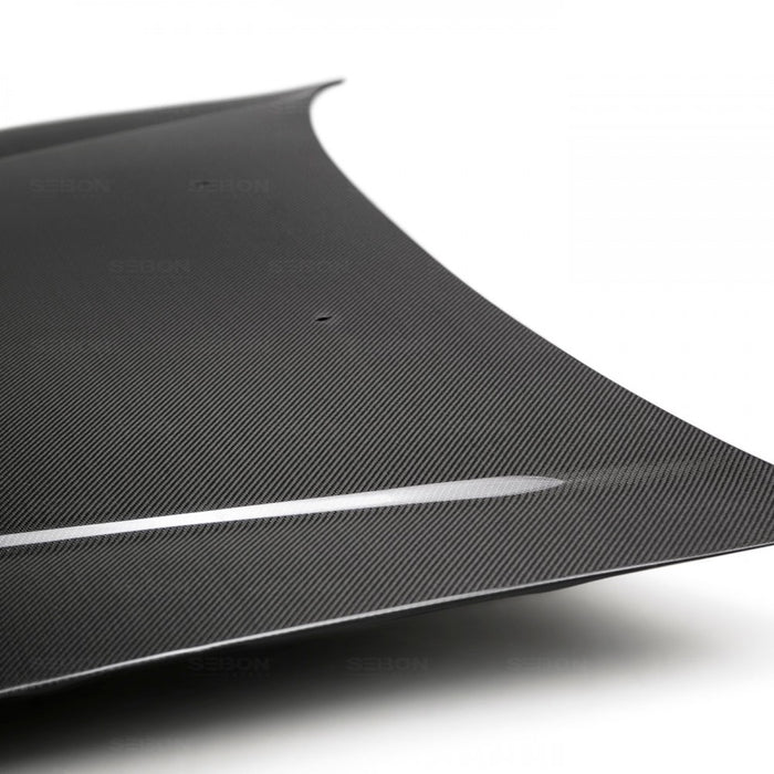 Seibon OEM-Style Carbon Fiber Hood For 1996-1998 Honda Civic