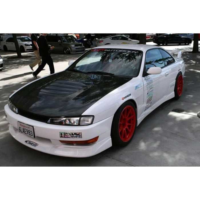 Seibon TR-Style Carbon Fiber Hood For 1997-1998 Nissan 240sx