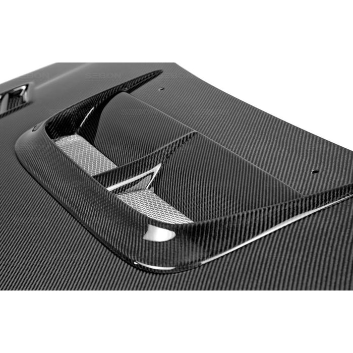 Seibon CW-Style Carbon Fiber Hood For 1998-2001 Subaru Impreza