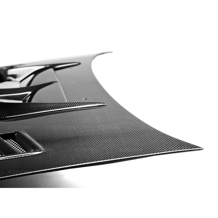 Seibon CW-Style Carbon Fiber Hood For 1998-2001 Subaru Impreza