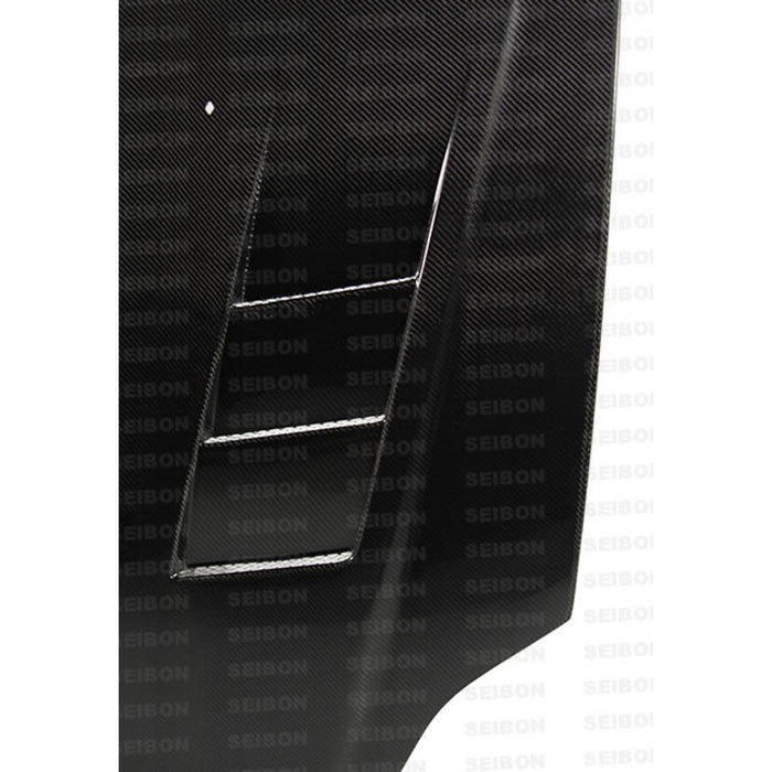 Seibon TS-Style Carbon Fiber Hood For 1999-2000 Honda Civic