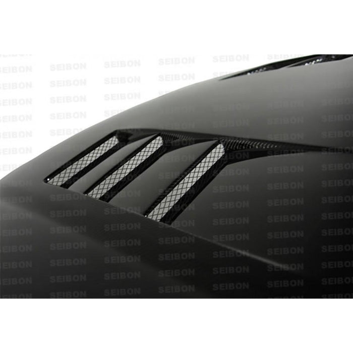 Seibon TS-Style Carbon Fiber Hood For 1999-2000 Honda Civic