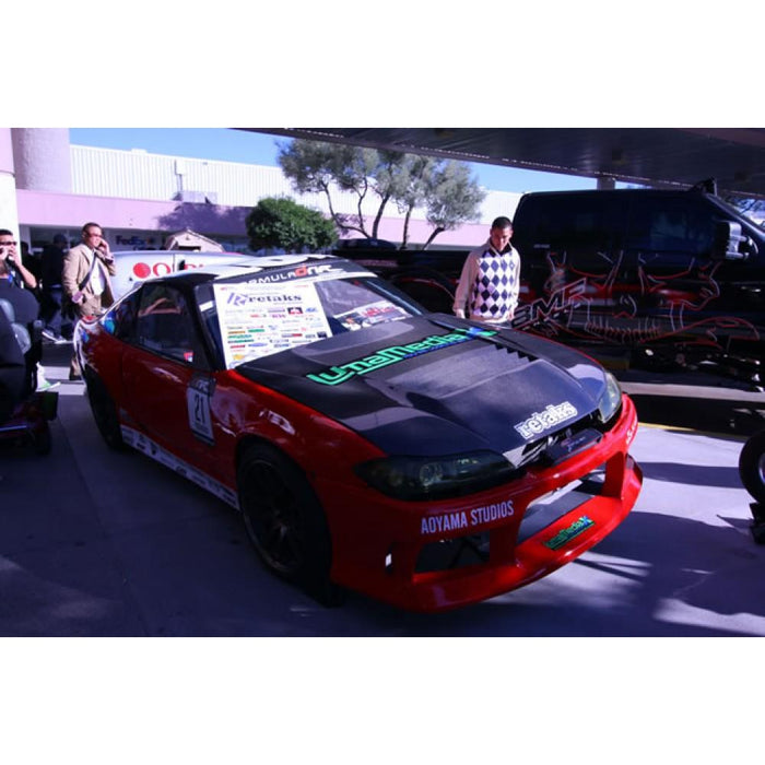 Seibon DS-Style Carbon Fiber Hood For 1999-2002 Nissan Silvia S15
