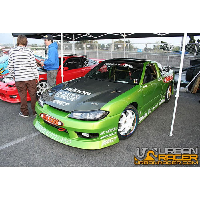 Seibon DVII-Style Carbon Fiber Hood For 1999-2002 Nissan Silvia S15