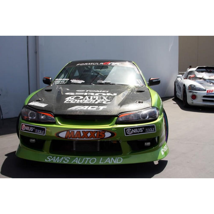 Seibon DVII-Style Carbon Fiber Hood For 1999-2002 Nissan Silvia S15