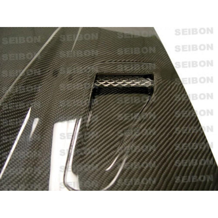 Seibon DVII-Style Carbon Fiber Hood For 1999-2002 Nissan Silvia S15