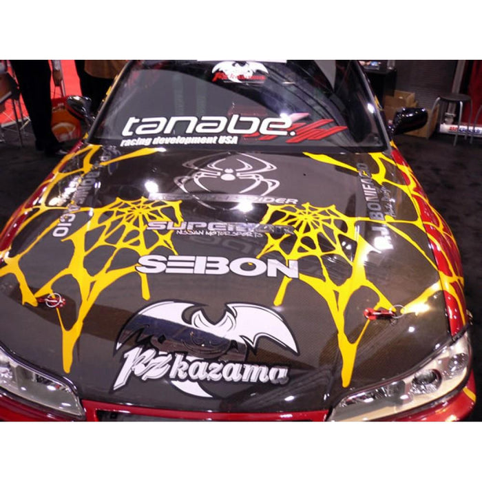 Seibon OEM-Style Carbon Fiber Hood For 1999-2002 Nissan Silvia S15