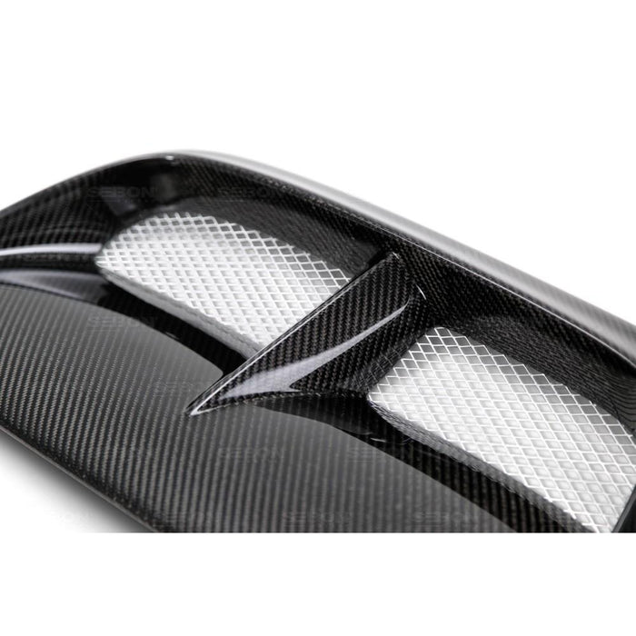 Seibon CW-Style Carbon Fiber Hood Scoop For 2004-2005 Subaru Impreza WRX / STI