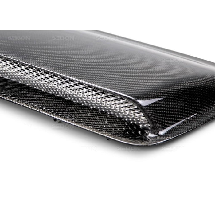 Seibon OEM-Style Carbon Fiber Hood Scoop For 2006-2007 Subaru Impreza WRX / STI