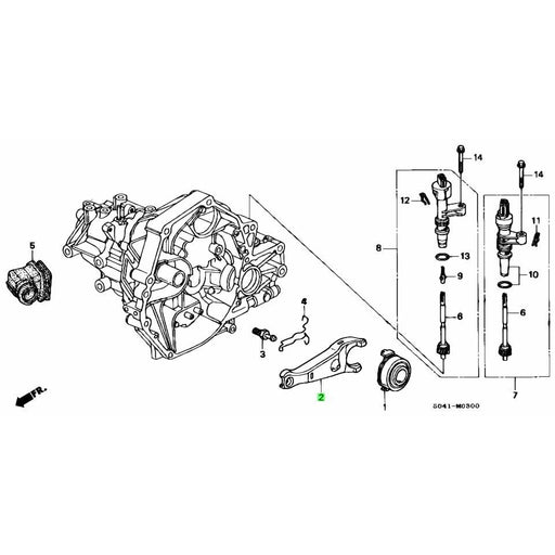 Honda Genuine Clutch Release Fork -D series S40 gearbox
