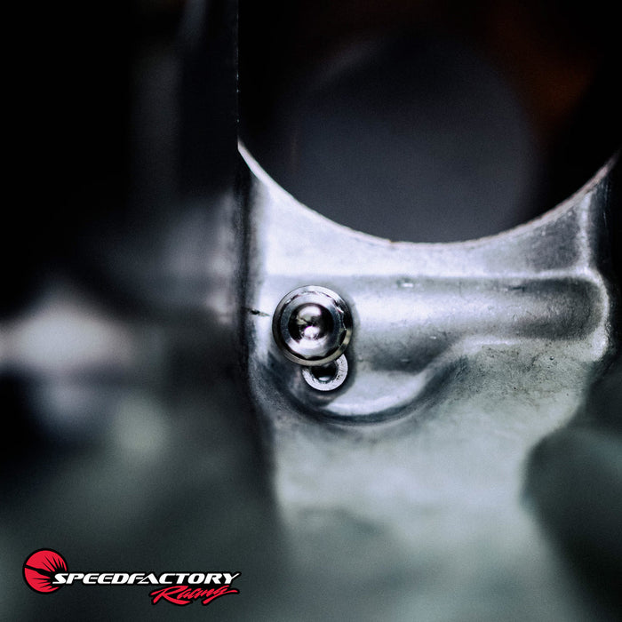 SpeedFactory Titanium VTEC Oil Squirter Block-Off Bolt Kit