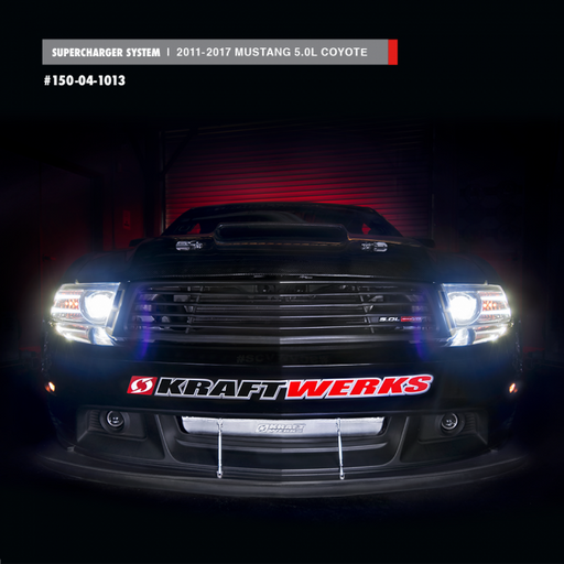 Kraftwerks '11-'14 Mustang GT Supercharger System w/ Diablo In-Tune