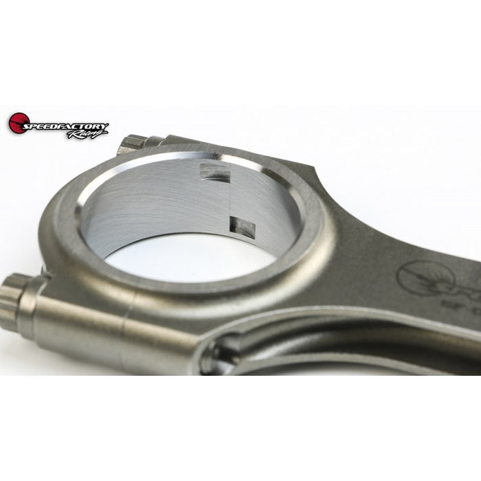SpeedFactory Forged Steel No-Notch Long Rods - D16 Vitara Spec-Connecting Rods-Speed Science