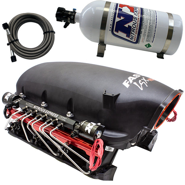 Nitrous Express Fast HR Manifold For LS3/L92 Port Heads W/ Shark Direc