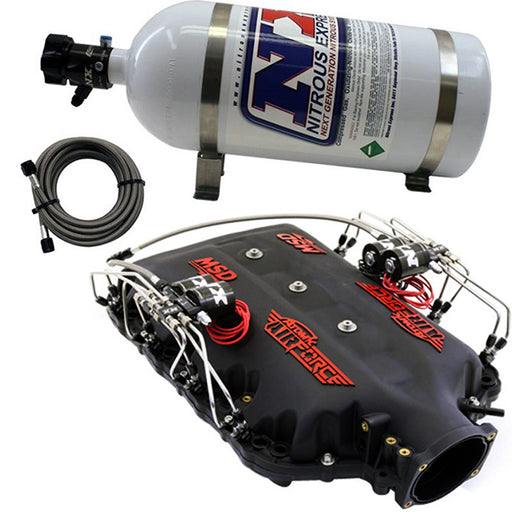 Nitrous Express MSD Airforce Intake Manifold for 2014-Up LT1 Engines w/NX Direct Port