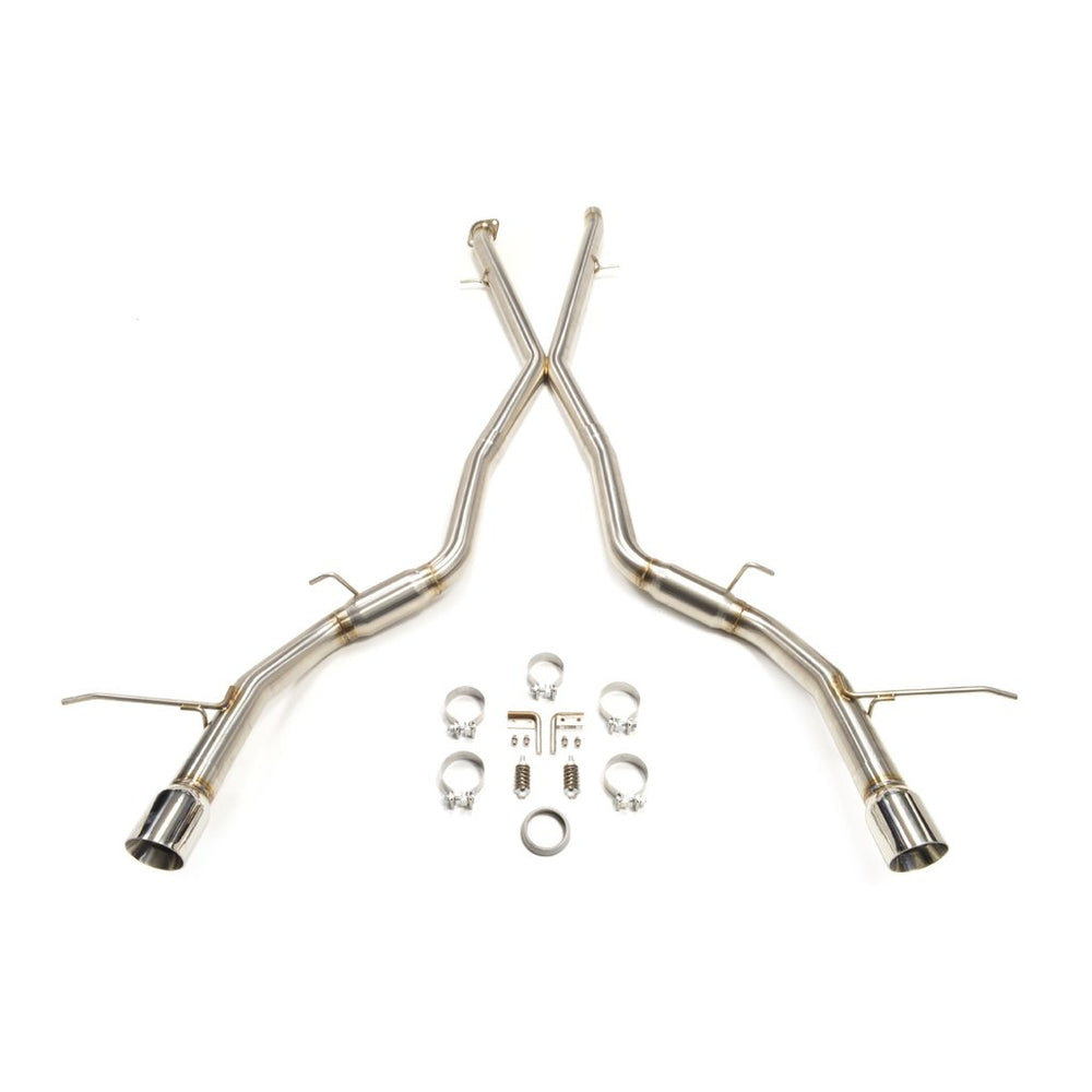STM Tuned Stainless Cat-Back Exhaust for 2015+ Jeep Grand Cherokee SRT