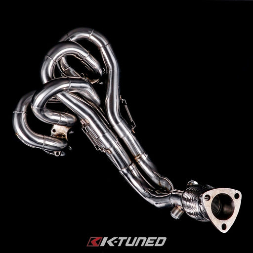 K-Tuned Ram Style K-Swap Header Polished 304 Stainless Steel
