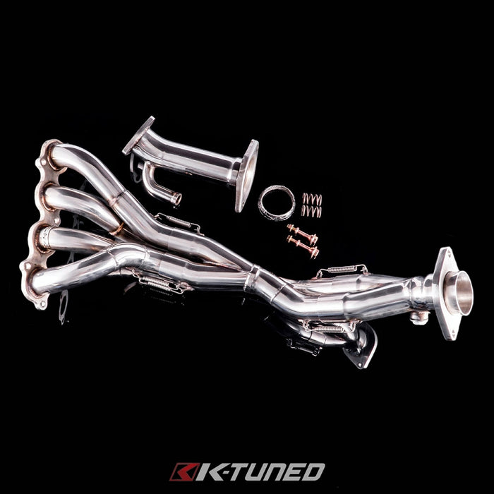 K-Tuned K24 Race Header Polished 304 Stainless Steel - DC5/EP3