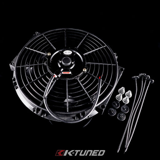 K-Tuned 12' Slim Radiator Fan (w/ Mounting Kit)