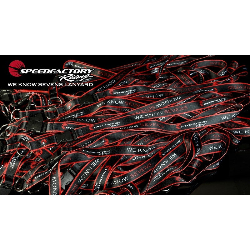 SpeedFactory "We Know Sevens" Keychain Lanyard