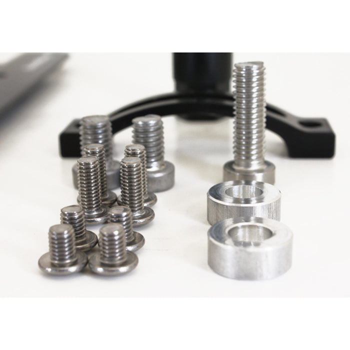 GrimmSpeed License Plate Relocation Kit - 15-17 Subaru WRX/STI, 12-16 Impreza/Crosstrek