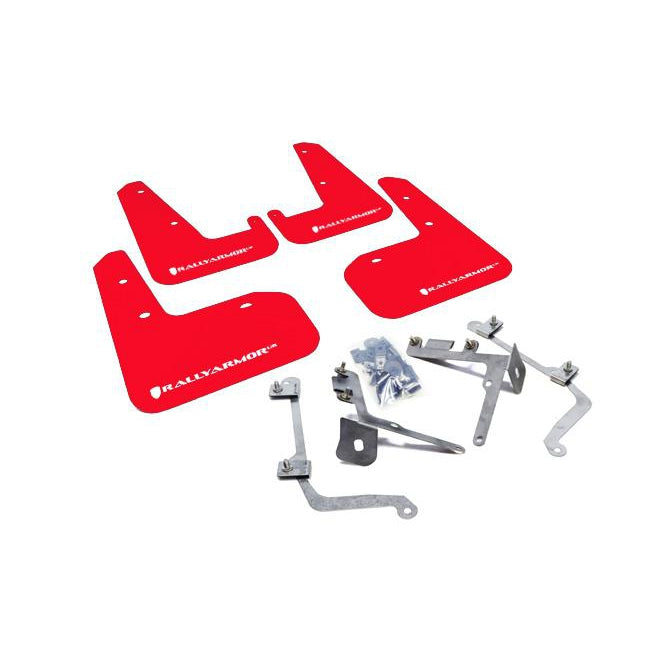 Rally Armor Mud Flap Kit - 10-14 Sti / Wrx Sedan