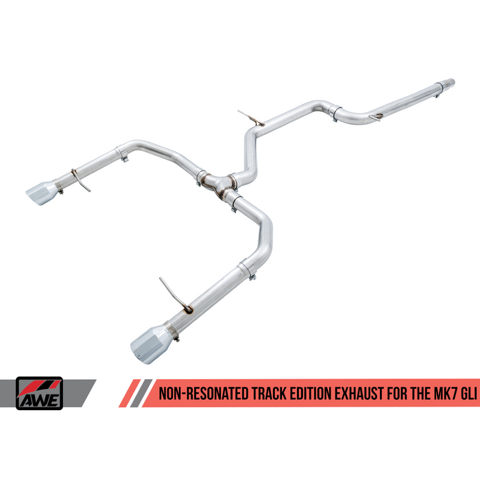 AWE Tuning 18-21 Volkswagen Jetta GLI Mk7 Resonated Exhaust Conversion Kit