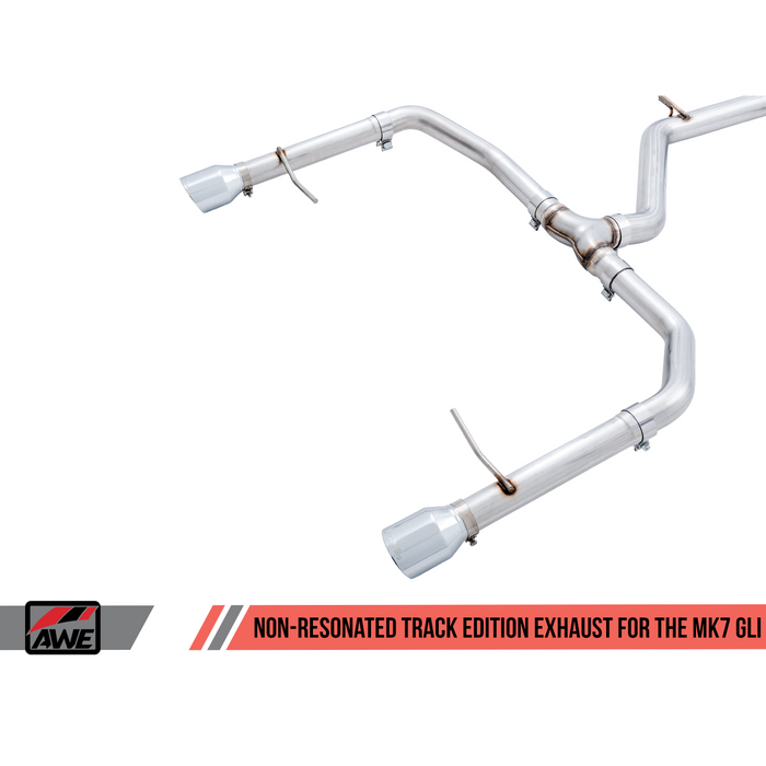 AWE Tuning 18-21 Volkswagen Jetta GLI Mk7 Non-Resonated Exhaust Conversion Kit