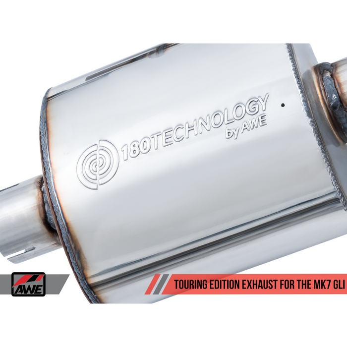 AWE Tuning 18-21 Volkswagen Jetta GLI Mk7 Resonated Exhaust Conversion Kit