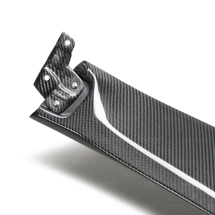 Seibon Carbon Fiber Tailgate Middle Spoiler For 2017-2020 Honda Civic Type R