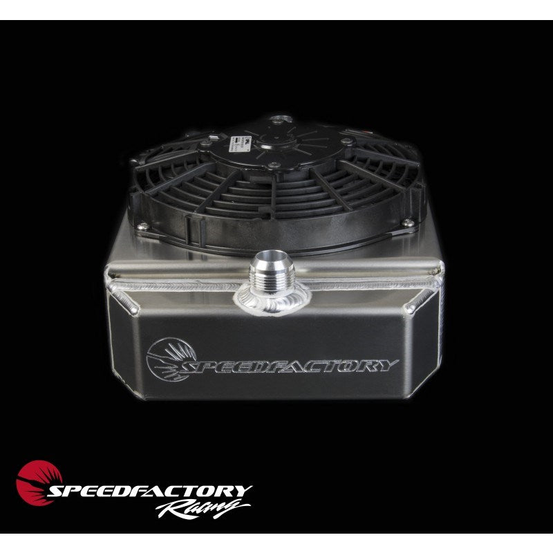 Ss Speed Radiator SpeedFactory Universal Race Radiator W' Shroud/Fan Kit — Speed Science