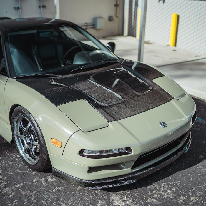 Seibon TS-Style Carbon Fiber Front Lip For 1992-2001 Acura NSX