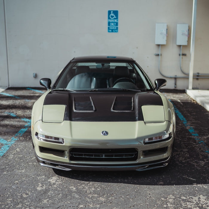 Seibon TS-Style Carbon Fiber Front Lip For 1992-2001 Acura NSX