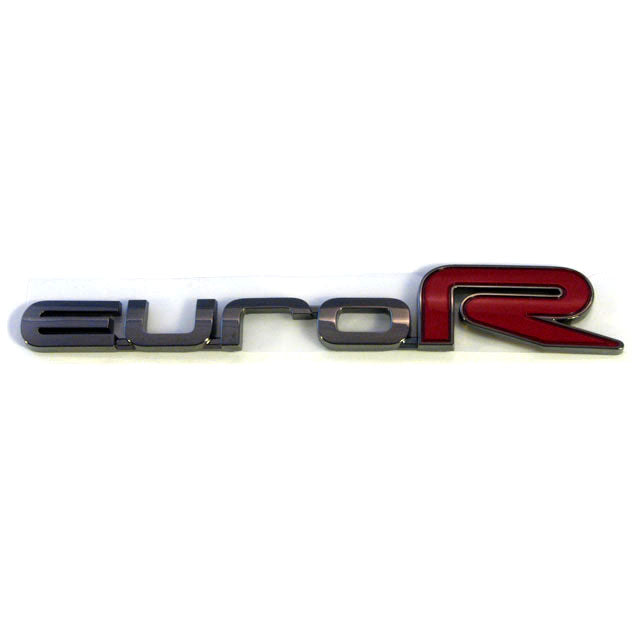 Euro R Sticker Honda Genuine Rear