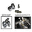ATP Turbo Machined TSI Oil Feed (Supply) Fitting For 2009 And Up 2.0t (TSI) Engine Block To -3 AN Line