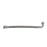 ATP Turbo Steel Braided Oil Drain (Return) Line -10 AN (#10) - 15" Length Straight / 90 Degree Hose