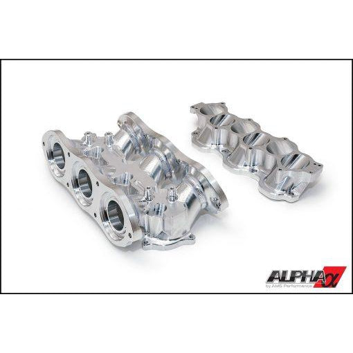 AMS Alpha Performance R35 GT-R Intake Manifold With Cast Aluminum Plenums