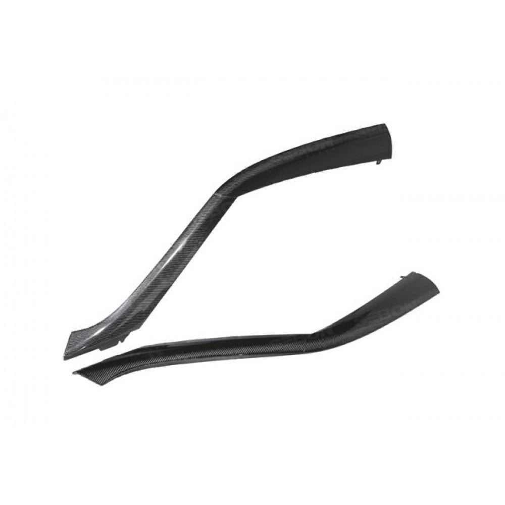 Seibon Carbon Fiber Front Pillar Bars For 2009-2019 Nissan 370Z