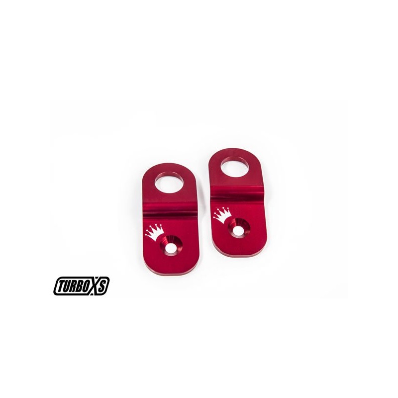 Turbo XS Radiator Stay No Hood Prop Red 2002-2007 WRX 2004-2007 STI