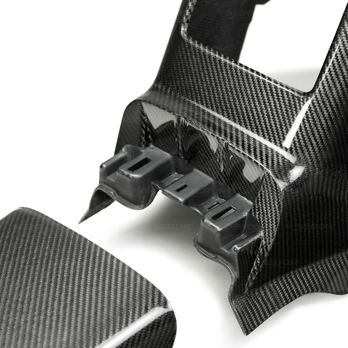 Seibon Carbon Fiber Rear Center Console For 2009-2020 Nissan GT-R