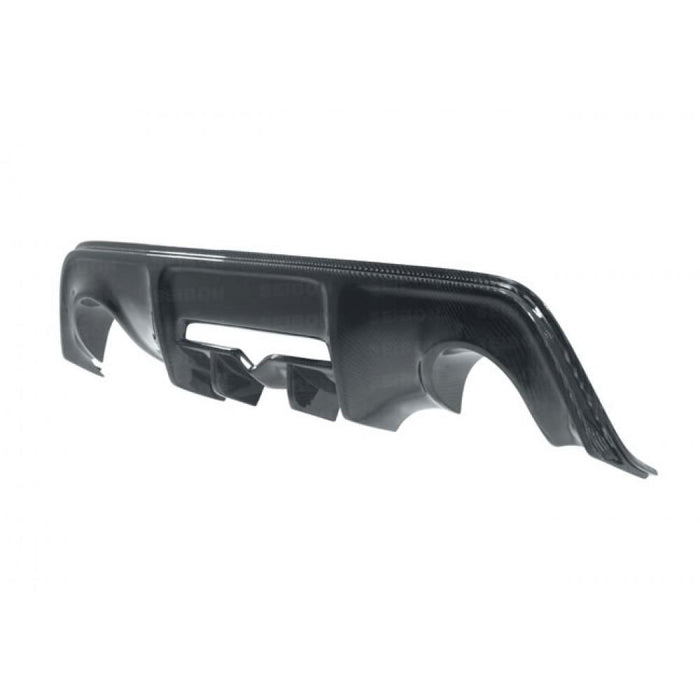 Seibon Carbon Fiber Rear Diffuser Cover For 2013-2016 Scion Frs / 2013-2020 Subaru Brz