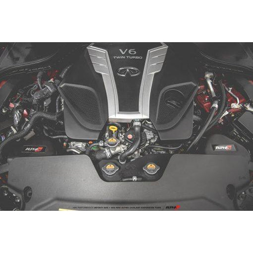 AMS Q50/Q60 Red Alpha Coolant Expansion Tank