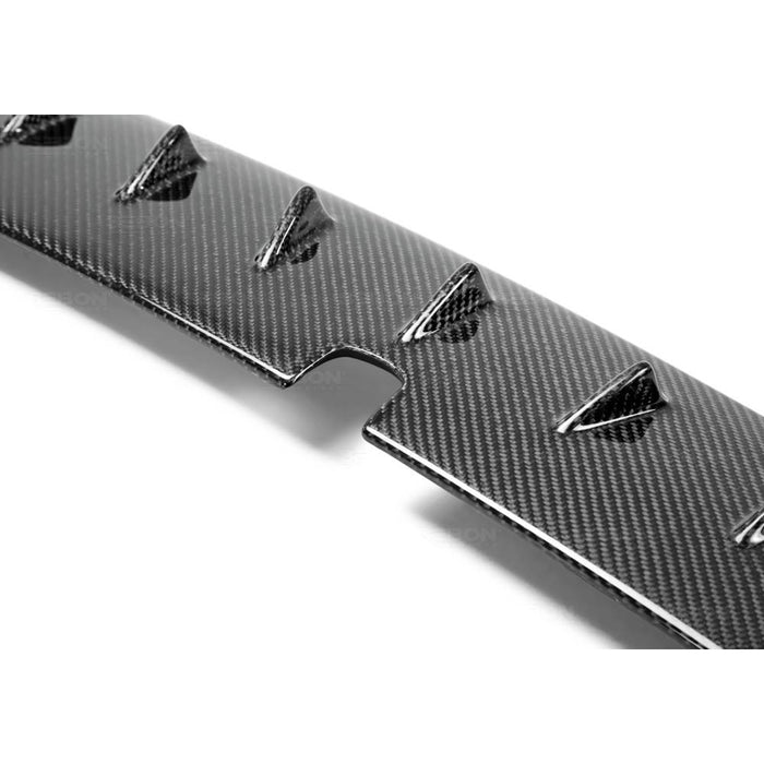 Seibon SA-Style Carbon Fiber Roof Fin Spoiler For 2008-2015 Mitsubishi Lancer Evo X